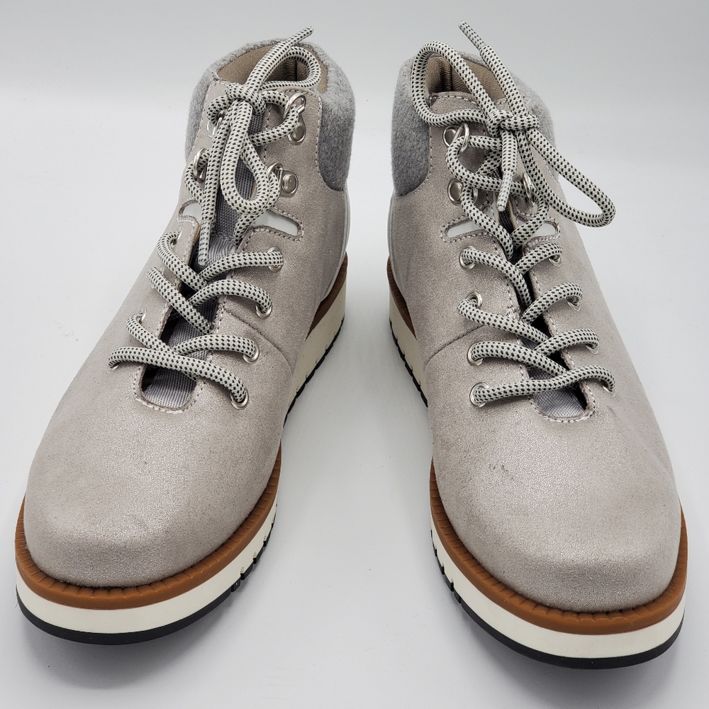 CLIFFS BY WHITE MOUNTAIN GRAY WOMEN BOOTS SZ 6.5
